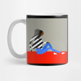 Sports black girl Mug